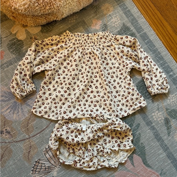 Rylee + Cru Quincy Blouse Set |Spice Floral - Picture 6 of 12